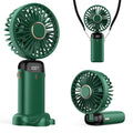 Ventilateur Portable 3-en-1 Pliable 4200mAh – Écran LED, Main/Cou/Bureau
