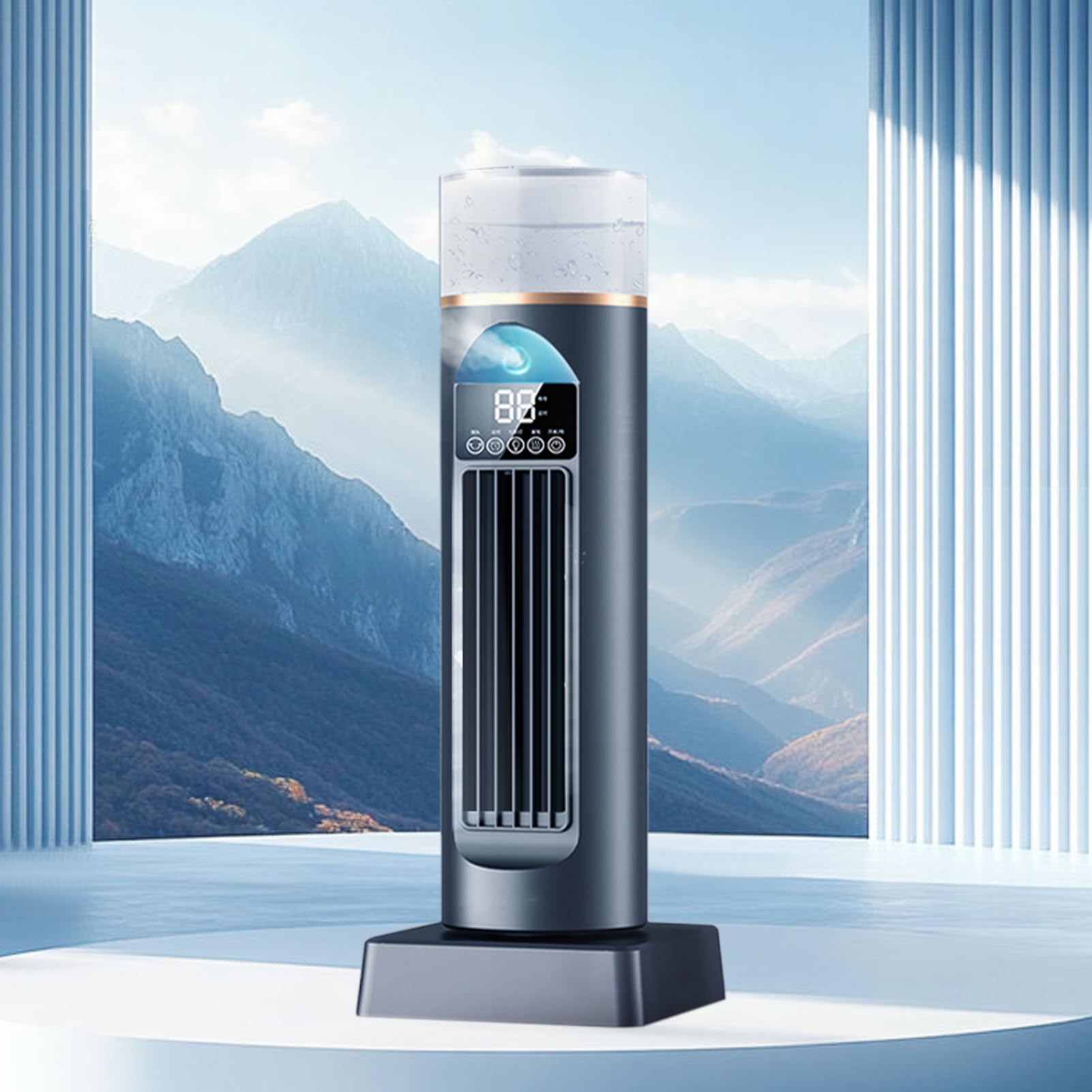 Ventilateur Rafraîchisseur USB sans Pales avec Télécommande